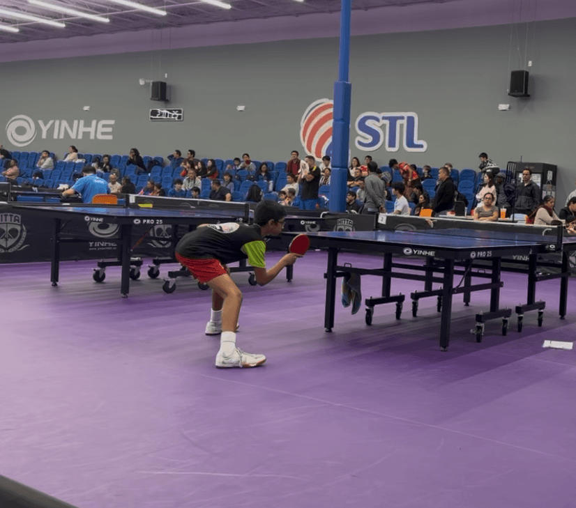 Anivritt playing Table Tennis